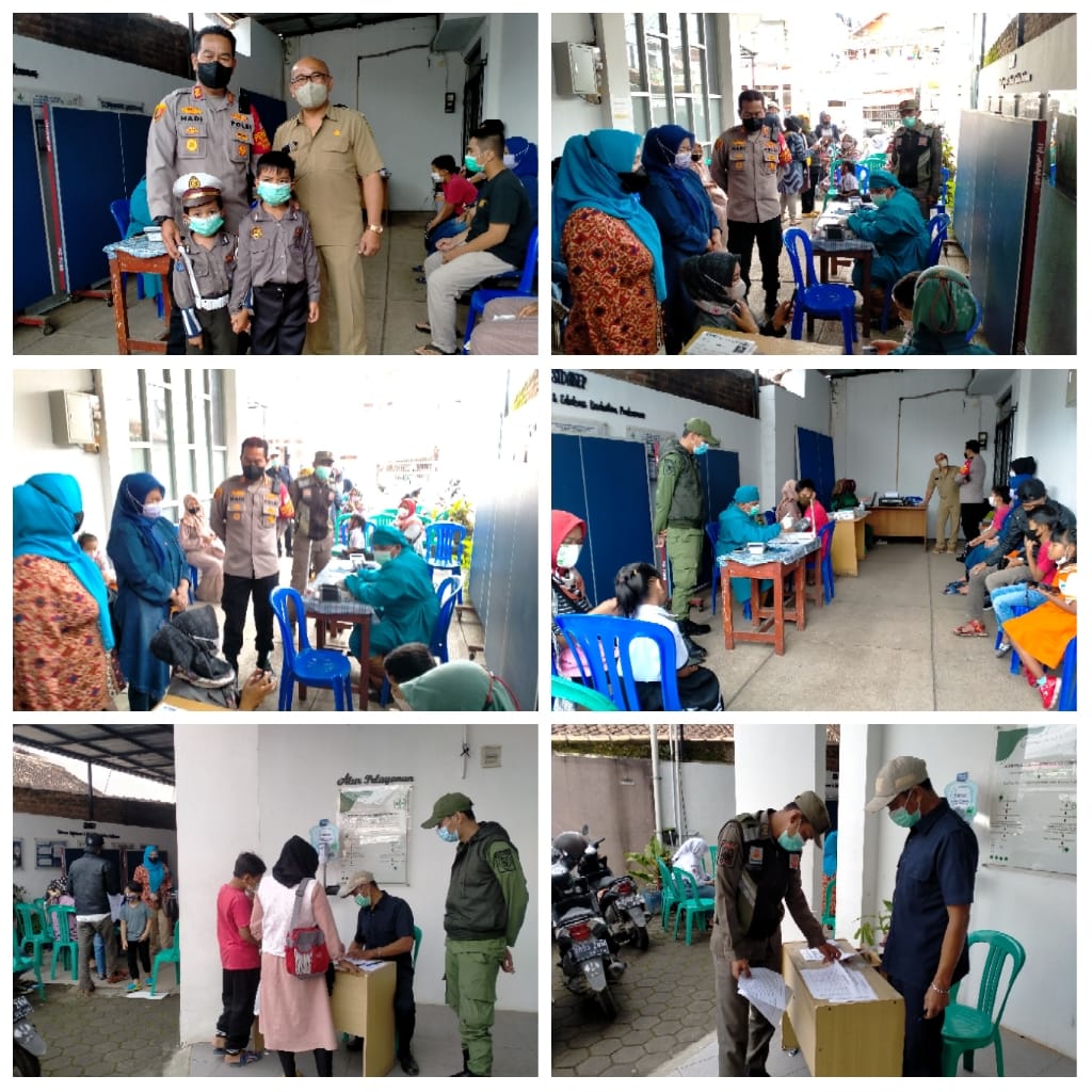 kegiatan-satpol-pp-dan-linmas-siaga-kecamatan-ciwidey-di-pkm-ciwidey